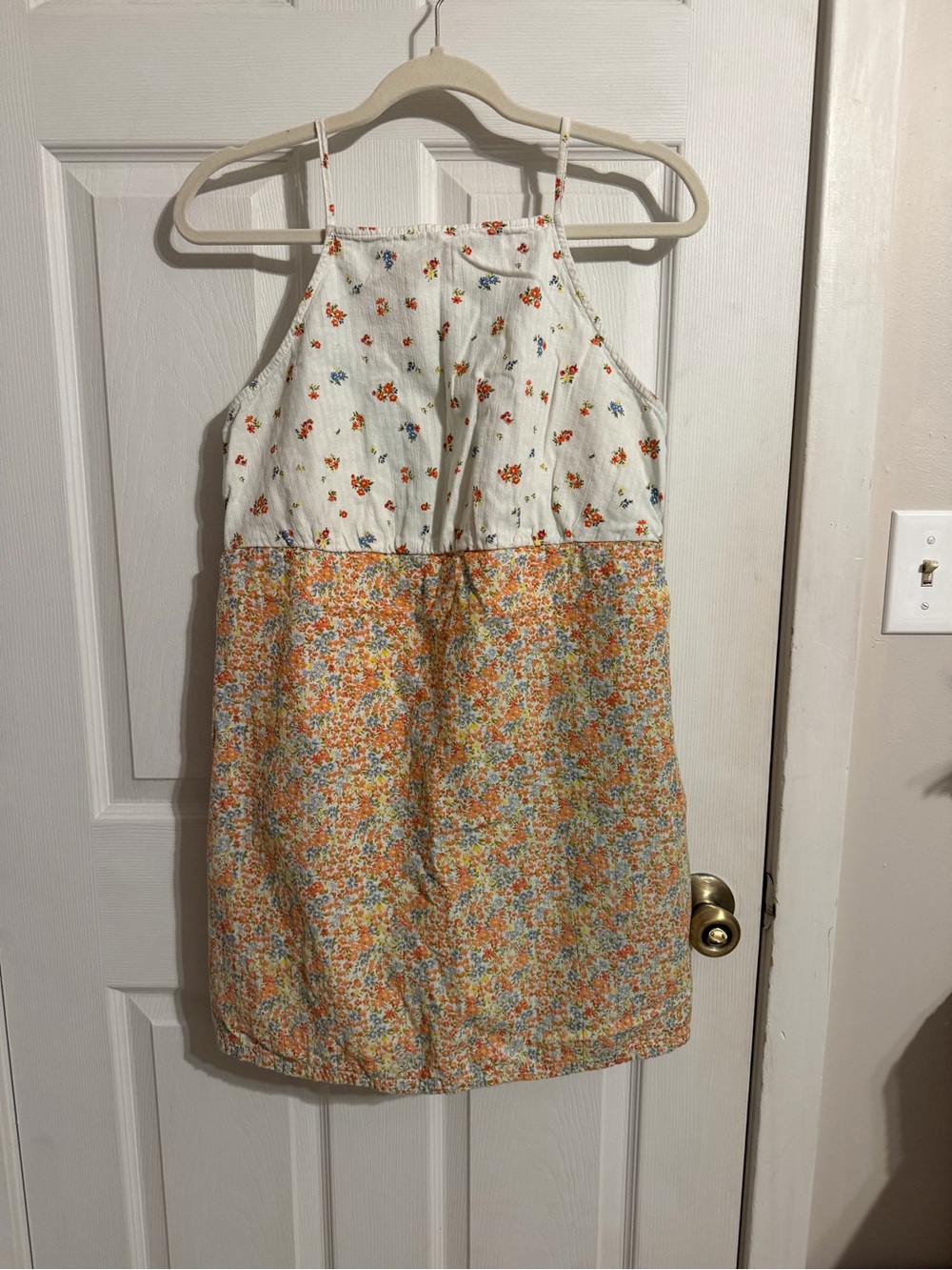 American Eagle Outfitters Floral High Neck Dress